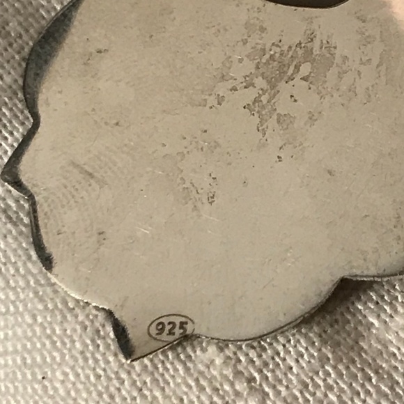 Sterling 925 silver golden rutile stone handmade artisan pendant jewelry gift - Picture 4 of 7